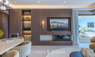 Apartamento con vistas al mar en un complejo en primera línea de playa en la Nueva Milla de Oro - Marbella - Estepona 804723 