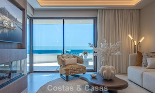 Apartamento con vistas al mar en un complejo en primera línea de playa en la Nueva Milla de Oro - Marbella - Estepona 804732 