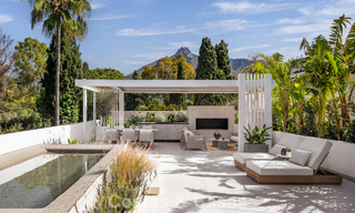 Ático dúplex de lujo con atractiva terraza en la azotea en venta en la prestigiosa Milla de Oro de Marbella 804734 