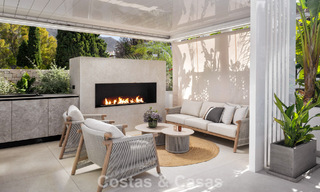 Ático dúplex de lujo con atractiva terraza en la azotea en venta en la prestigiosa Milla de Oro de Marbella 804735 