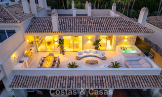 Lujoso ático contemporáneo reformado con vistas panorámicas al mar en Sierra Blanca, en la Milla de Oro de Marbella 804801 