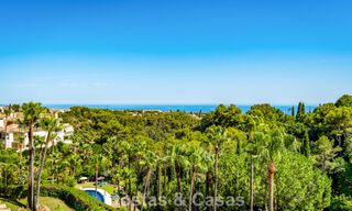 Lujoso ático contemporáneo reformado con vistas panorámicas al mar en Sierra Blanca, en la Milla de Oro de Marbella 804807 