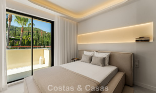 Lujoso ático contemporáneo reformado con vistas panorámicas al mar en Sierra Blanca, en la Milla de Oro de Marbella 804822 