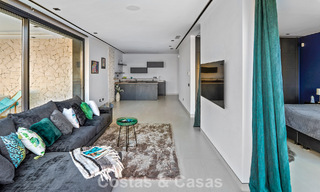Exclusiva villa con vistas panorámicas al mar en venta en Los Flamingos, resort de golf de 5 estrellas en Marbella - Benahavís 804793 