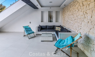 Exclusiva villa con vistas panorámicas al mar en venta en Los Flamingos, resort de golf de 5 estrellas en Marbella - Benahavís 804794 