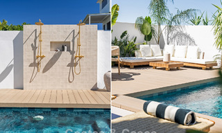 Elegante casa adosada reformada con piscina privada en venta en Nueva Andalucía, Marbella 804900 