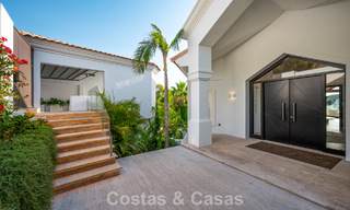 Villa de lujo de estilo mediterráneo contemporáneo en venta en una exclusiva comunidad cerrada en Marbella - Benahavís 805178 