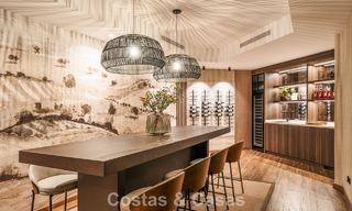 Villa de lujo de estilo mediterráneo contemporáneo en venta en una exclusiva comunidad cerrada en Marbella - Benahavís 805181 