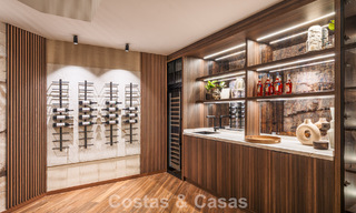 Villa de lujo de estilo mediterráneo contemporáneo en venta en una exclusiva comunidad cerrada en Marbella - Benahavís 805182 