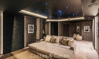 Villa de lujo de estilo mediterráneo contemporáneo en venta en una exclusiva comunidad cerrada en Marbella - Benahavís 805184 
