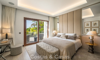 Villa de lujo de estilo mediterráneo contemporáneo en venta en una exclusiva comunidad cerrada en Marbella - Benahavís 805186 