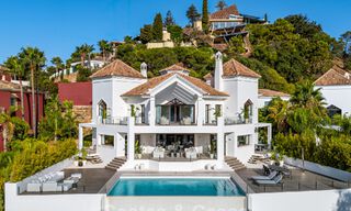 Villa de lujo de estilo mediterráneo contemporáneo en venta en una exclusiva comunidad cerrada en Marbella - Benahavís 805190 