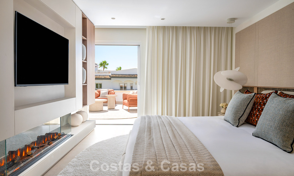 Apartamentos para compra, en Dominion Beach, un complejo exclusivo, primera línea de playa, la Nueva Milla de Oro, Marbella - Estepona 805374