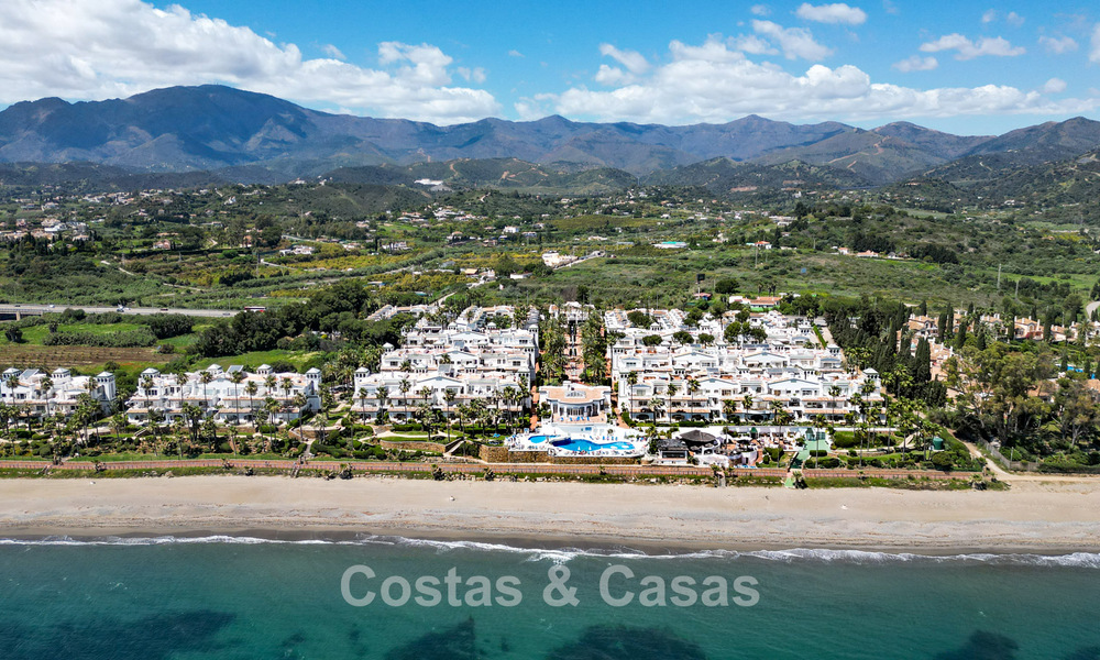 Apartamentos para compra, en Dominion Beach, un complejo exclusivo, primera línea de playa, la Nueva Milla de Oro, Marbella - Estepona 805390