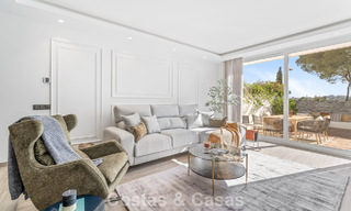 Casas en venta en “Peña Blanca” una urbanización con seguridad 24h, junto al campo de golf Aloha en Nueva Andalucía, Marbella 805223 