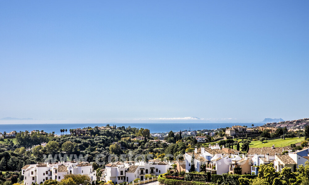 Modernos apartamentos de lujo en venta con vistas al mar en Botanic, una urbanización cerrada en Benahavís - Marbella 805481