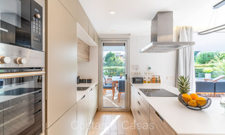 Modernos apartamentos de lujo en venta con vistas al mar en Botanic, una urbanización cerrada en Benahavís - Marbella 805497 