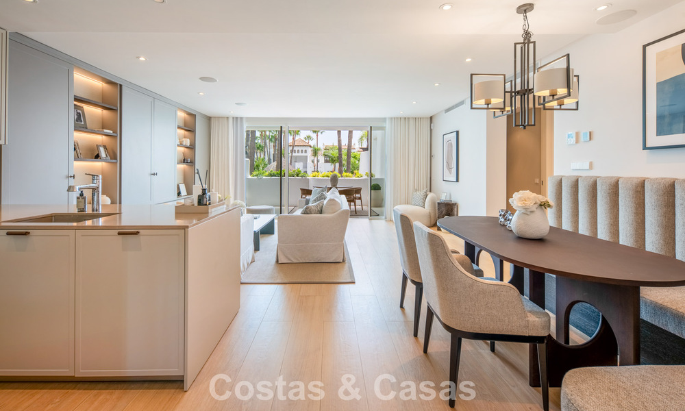 Exclusivo apartamento renovado de 3 dormitorios en venta en Puente Romano, Marbella Golden Mile 805770