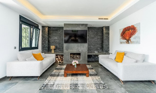 Exclusiva villa moderna con gran piscina en venta en Nueva Andalucía, Marbella 805941 