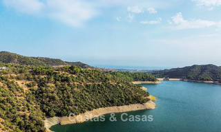Proyecto de reforma integral de lujo con península privada y vistas panorámicas al lago en Istán, Marbella 805843 
