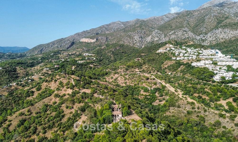 Proyecto de reforma integral de lujo con península privada y vistas panorámicas al lago en Istán, Marbella 805845