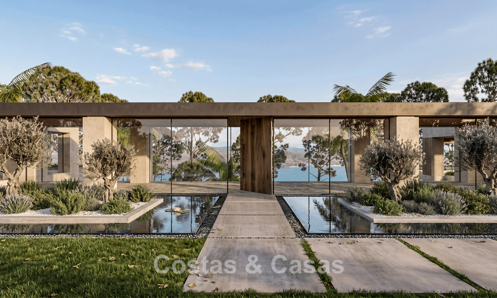 Proyecto de reforma integral de lujo con península privada y vistas panorámicas al lago en Istán, Marbella 805856