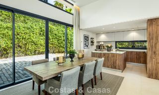 Villa moderna de lujo con vistas al mar en el Valle del Golf de Nueva Andalucía, Marbella 806072 