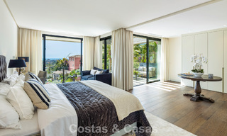 Villa moderna de lujo con vistas al mar en el Valle del Golf de Nueva Andalucía, Marbella 806079 