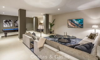 Villa moderna de lujo con vistas al mar en el Valle del Golf de Nueva Andalucía, Marbella 806085 