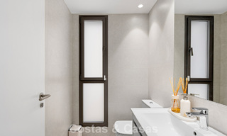Nuevo apartamento dúplex con vistas panorámicas al mar en venta en la Nueva Milla de Oro, entre Marbella y Estepona 806124 