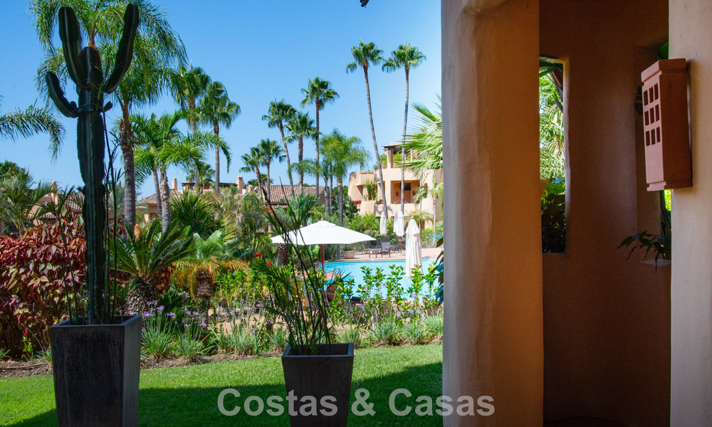 Exclusivo apartamento en planta baja con jardín privado en la Milla de Oro de Marbella 806224