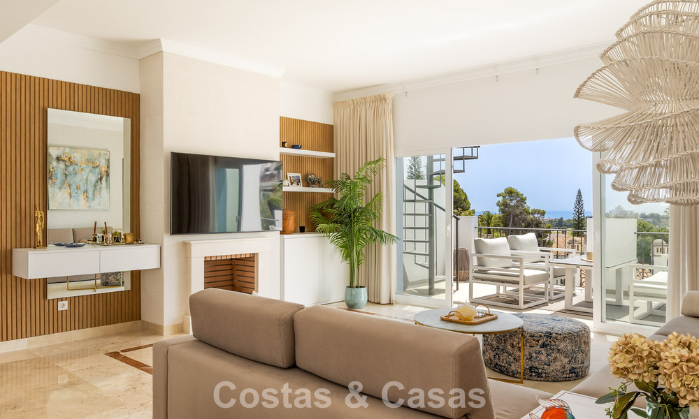 Ático espacioso listo para entrar a vivir en un complejo de estilo andaluz en Marbella - Benahavís 806231