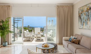 Ático espacioso listo para entrar a vivir en un complejo de estilo andaluz en Marbella - Benahavís 806233 