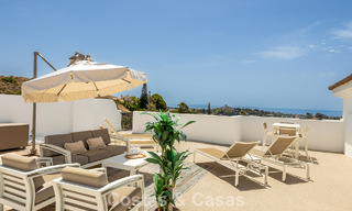 Ático espacioso listo para entrar a vivir en un complejo de estilo andaluz en Marbella - Benahavís 806257 