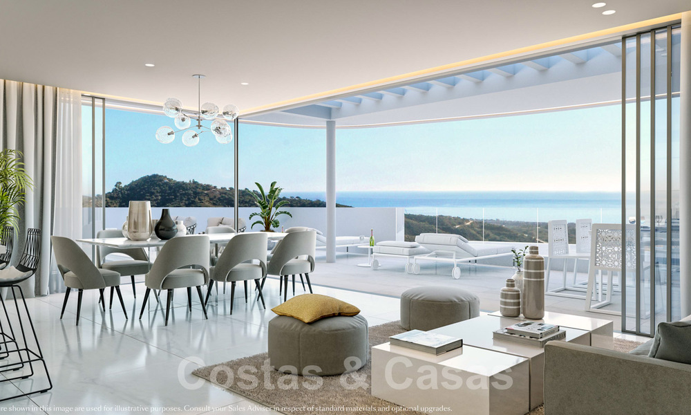 Apartamentos y villas en venta en Palo Alto, un exclusivo resort de lujo a pocos minutos del centro de Marbella 805876