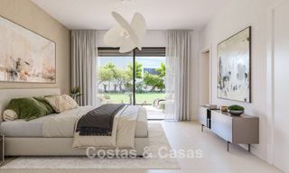 Villas adosadas de obra nueva en un entorno de golf en Estepona 806429 