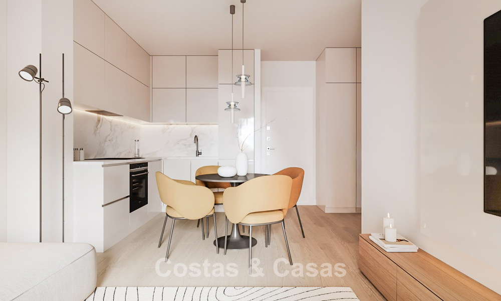 Apartamentos de obra nueva en venta en una tranquila zona residencial de Manilva, Costa del Sol 806314