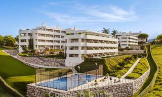 Apartamentos de obra nueva en venta en una tranquila zona residencial de Manilva, Costa del Sol 806321 