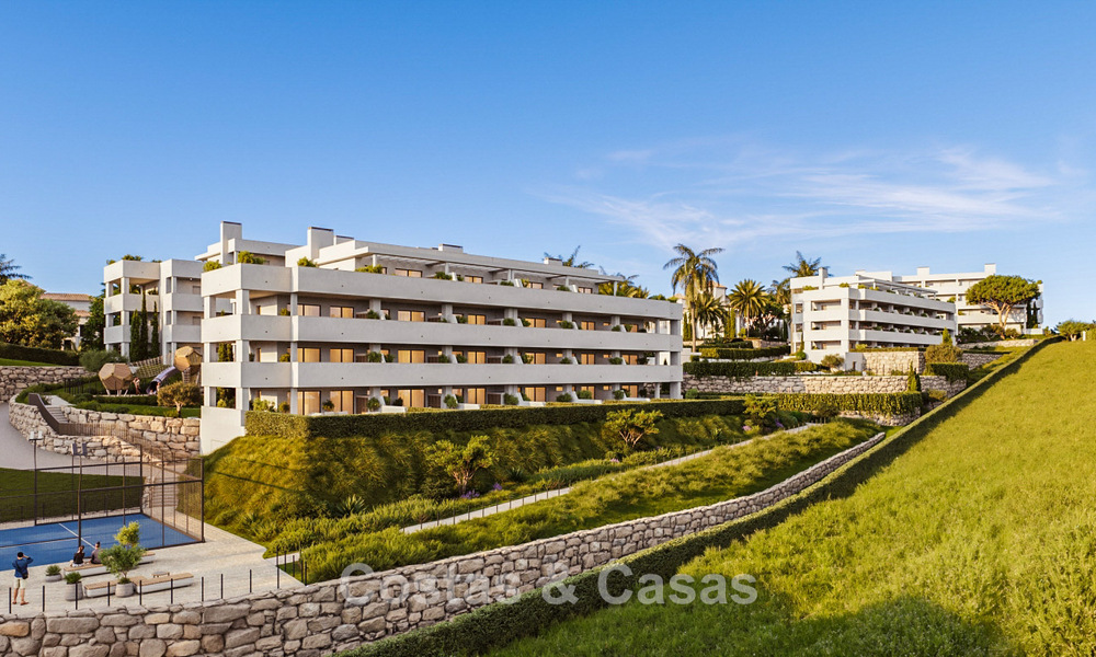 Apartamentos de obra nueva en venta en una tranquila zona residencial de Manilva, Costa del Sol 806322