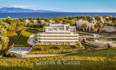 Apartamentos de obra nueva en venta en una tranquila zona residencial de Manilva, Costa del Sol 806327