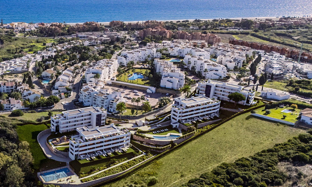 Apartamentos de obra nueva en venta en una tranquila zona residencial de Manilva, Costa del Sol 806331