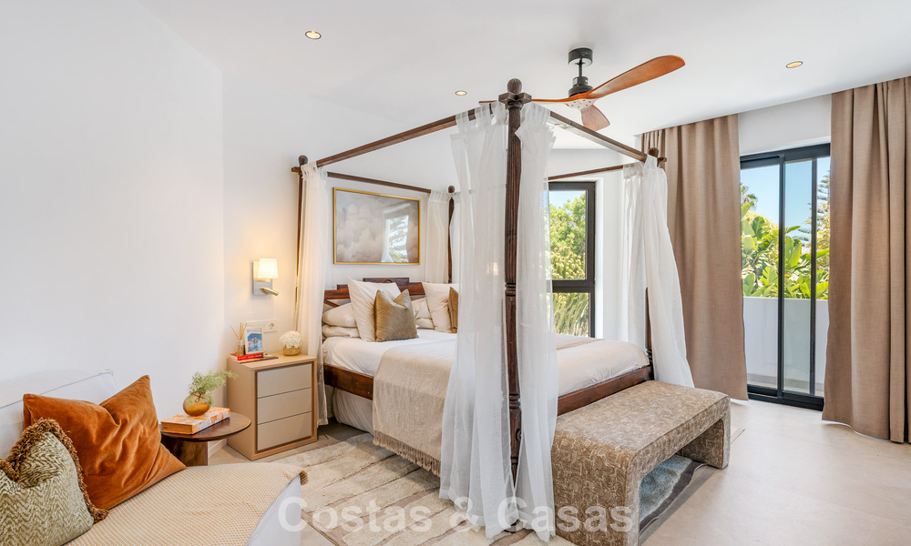 Villa familiar moderna de nueva construcción con piscina en venta en la New Golden Mile, entre Marbella y Estepona 806615