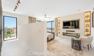 Villa familiar moderna de nueva construcción con piscina en venta en la New Golden Mile, entre Marbella y Estepona 806623 