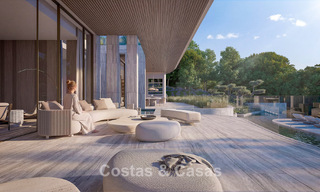 Villa de diseño vanguardista con impresionantes vistas al golf y al mar en venta en La Reserva, Sotogrande 806936 