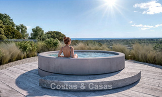 Villa de diseño vanguardista con impresionantes vistas al golf y al mar en venta en La Reserva, Sotogrande 806940 