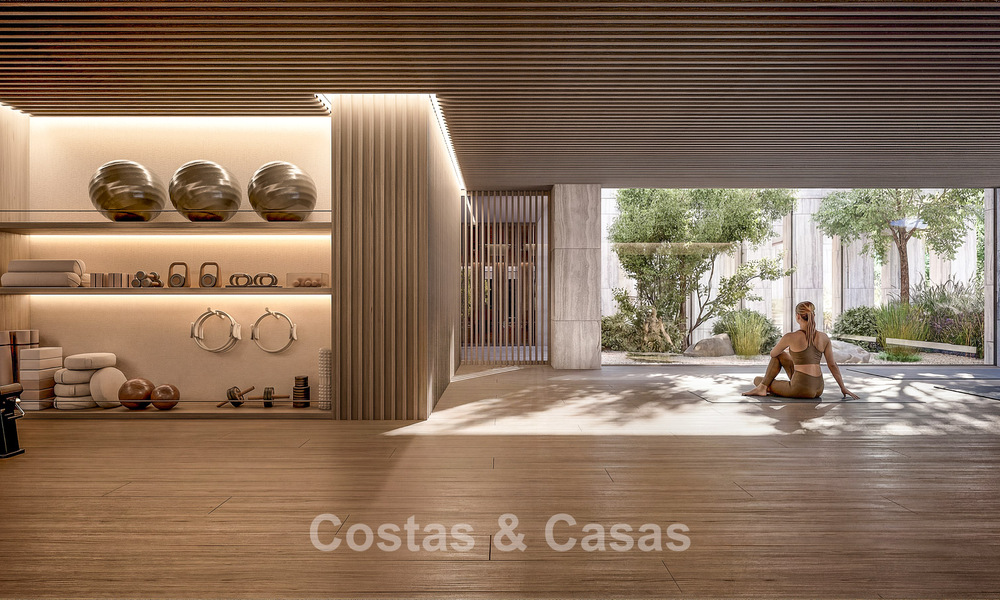 Villa de diseño vanguardista con impresionantes vistas al golf y al mar en venta en La Reserva, Sotogrande 806942