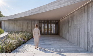 Villa de diseño vanguardista con impresionantes vistas al golf y al mar en venta en La Reserva, Sotogrande 806944 