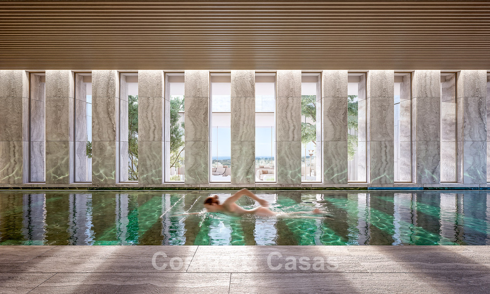 Villa de diseño vanguardista con impresionantes vistas al golf y al mar en venta en La Reserva, Sotogrande 806950