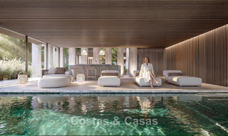 Villa de diseño vanguardista con impresionantes vistas al golf y al mar en venta en La Reserva, Sotogrande 806952 