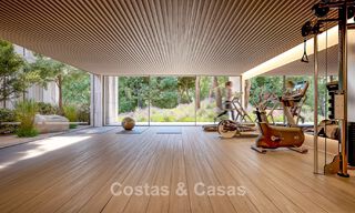Villa de diseño vanguardista con impresionantes vistas al golf y al mar en venta en La Reserva, Sotogrande 806953 
